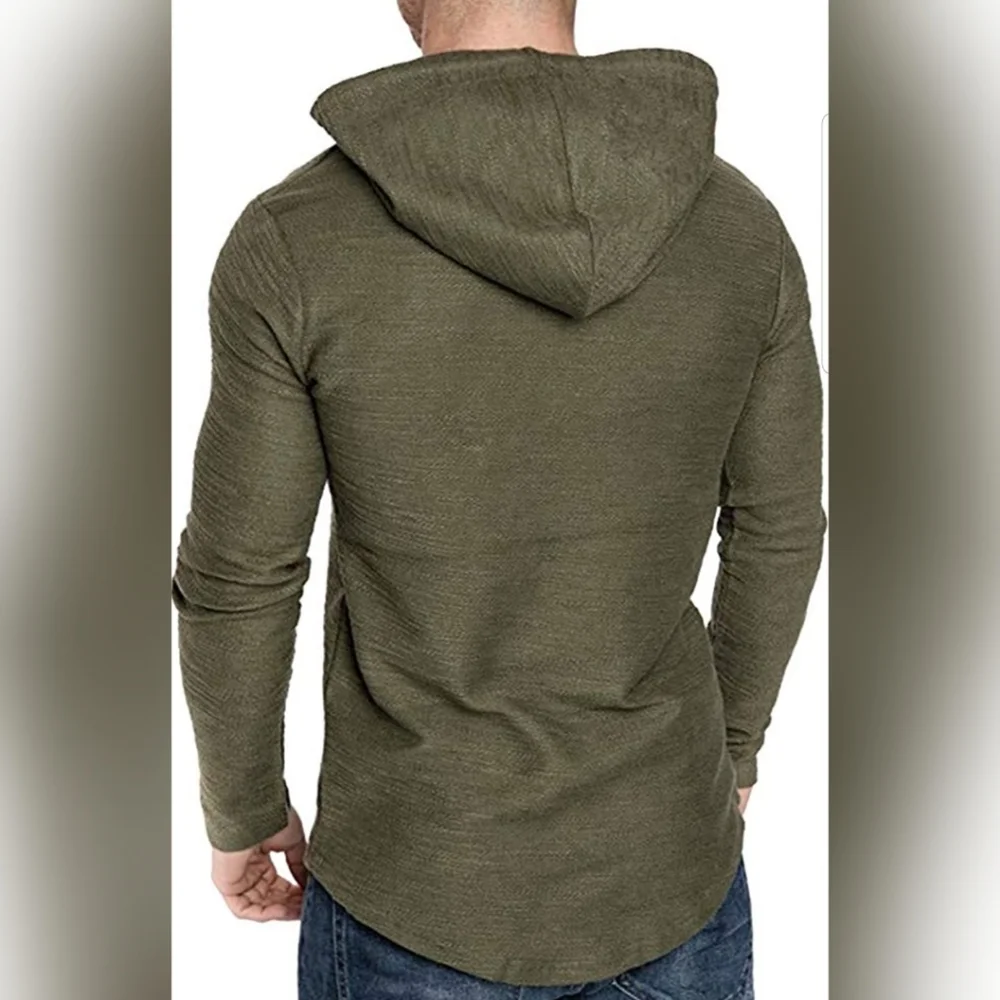 🌨Mens Fashion Athletic Hoodies Sport Sweatshirt - Picture 6 of 6